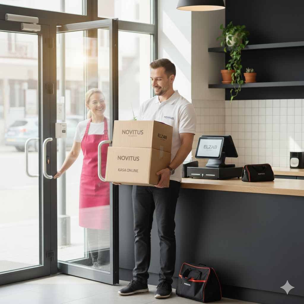 Realizujemy bezpłatną dostawę zakupionego sprzętu fiskalnego.